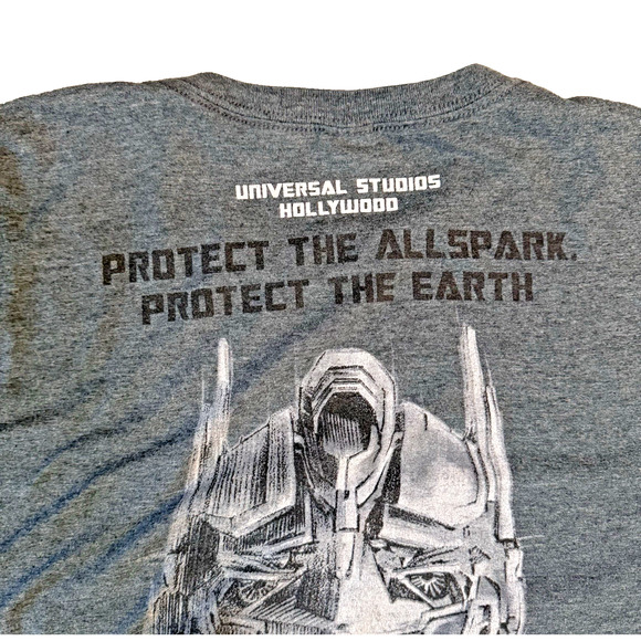 Transformers The Ride 3D T Shirt Sz XL Crew/Team Universal Studios Hollywood - Picture 8 of 10